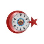 on 001 plastik duvar saati