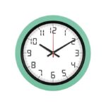 on 008 plastik duvar saati