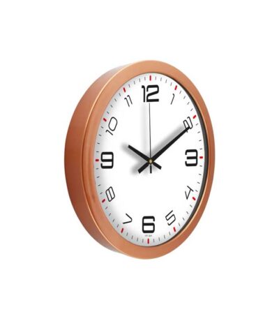 on 010 metalize duvar saati