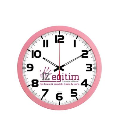 on 010 plastik duvar saati