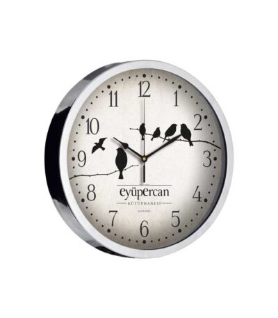 on 011 metal duvar saati