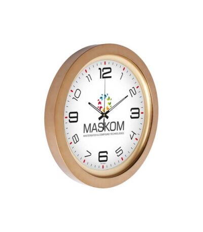 on 011 metalize duvar saati