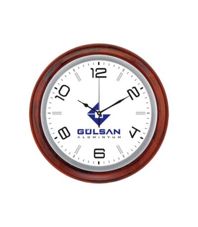 on 015 plastik duvar saati