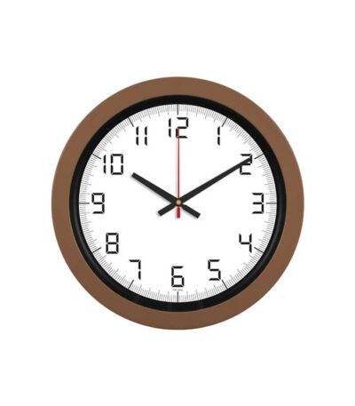 on 017 plastik duvar saati