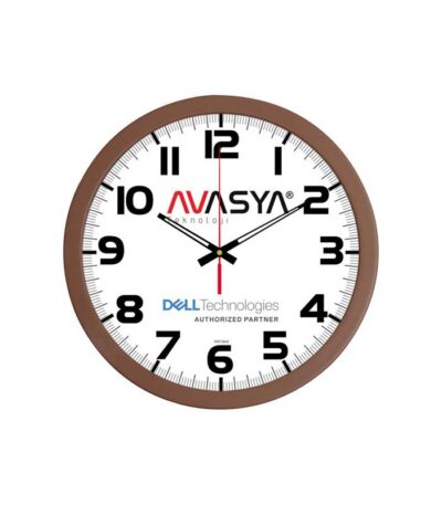 on 021 plastik duvar saati