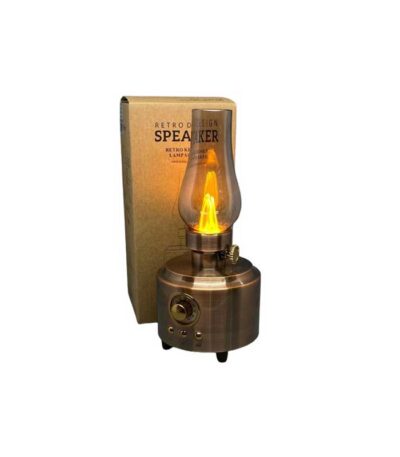 retro speaker gece lambası